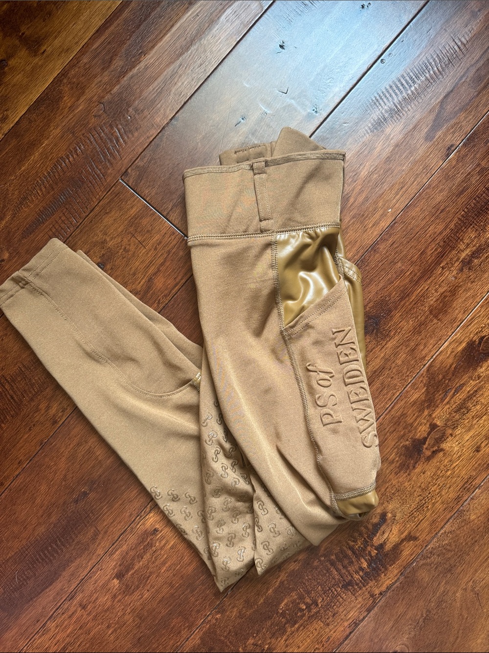 PS of Sweden Women's Tan Riding Tights